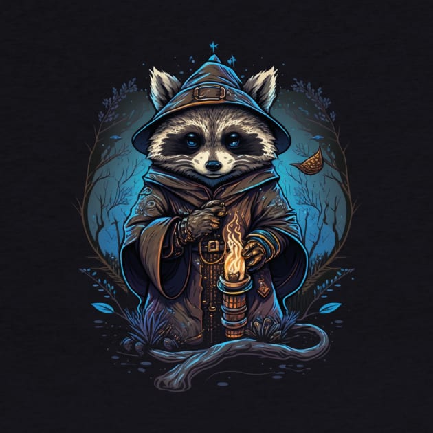 racoon by Trontee